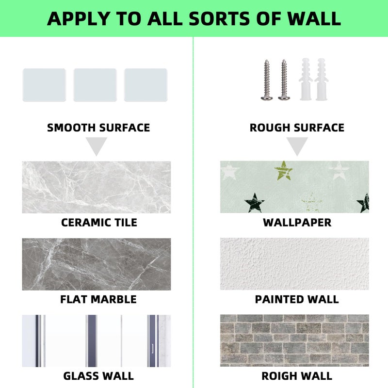 LUOBAO Acrylic Small Adhesive Wall Shelves,Mini Floating Shelves,Acrylic Display Shelves,Ledges for Pop Figures,Plant,Picture Photo Modern Wall for Bedroom Decor Living Room - Image 5